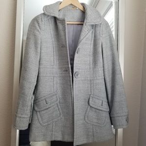 Nordstrom BP Grey Pea Coat